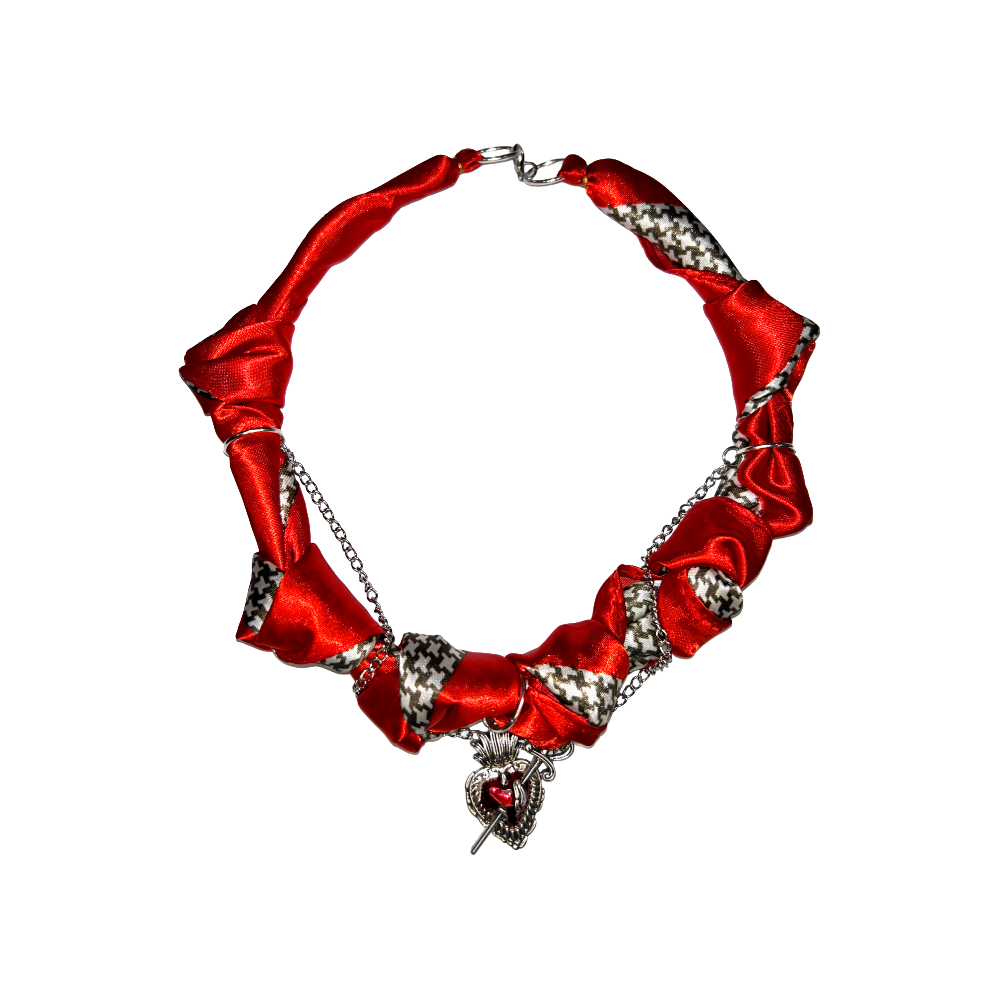 Collar Bandana Corazón Escarlata - Imagen 2