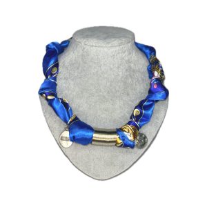 Collar Bandana Aura Azul